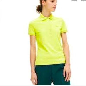 Women’s vintage Lacoste green polo